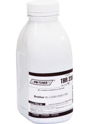 Тонер Brother HL-L2300/2500/2700, 80г Black IPM (TDB34-80)