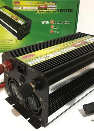 Преобразователь тока Wimpex 12V/220V/7200W/ UPS (4 шт/ящ)