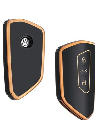 Чехол силиконовый на смарт ключ Volkswagen ID.3; 4; 5; 6; Golf...