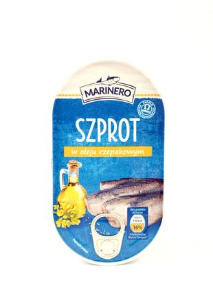 Шпроты в рапсовом масле Marinero Szprot w oleju rzepakowym 170...