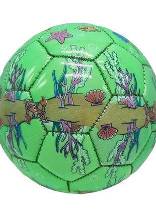М'яч футбольний дитячий bambi c 44735 розмір №2 (зелений)