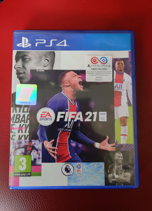 Игра диск FIFA 21 для PS4 / PS5
