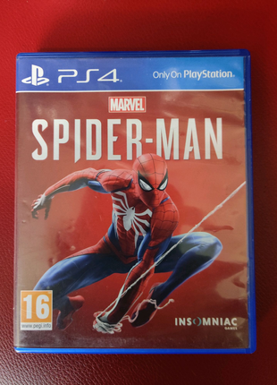 Игра диск Человек Паук / Marvel Spider - Man для PS4 / PS5