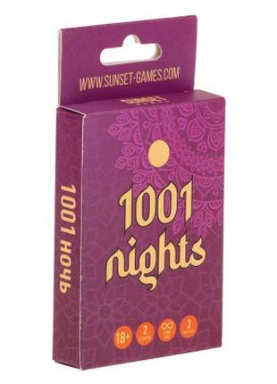Настольная игра 18+ Sunset Games для пары 1001 Ночь (69005)