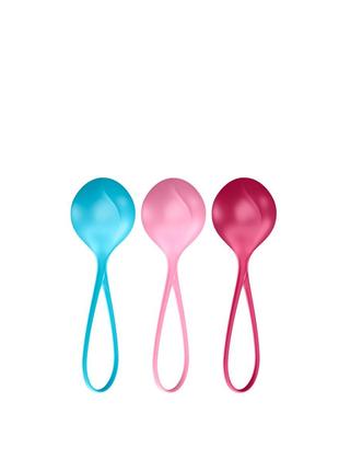 Набір вагінальних кульок Satisfyer Balls C03 single (set of 3)...