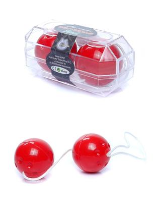 Вагінальні кульки Duo-Balls Red 18+