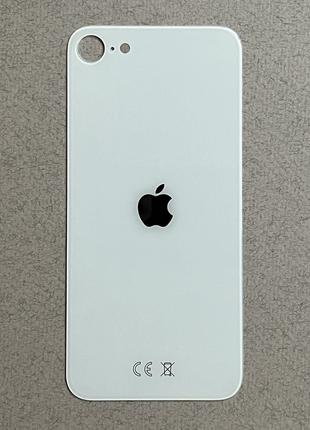 Задняя крышка на iPhone SE 2022 (3Gen) Starlight белая для зам...
