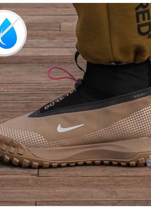 Мужские кроссовки Nike ACG Mountain Fly Gore-Tex Beige Black M...