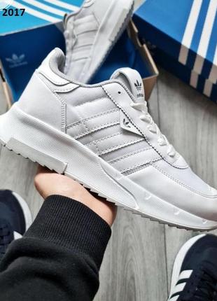 Мужские кроссовки adidas (білі)