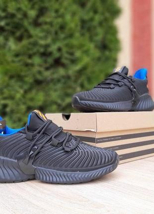 Женские кроссовки adidas alphabounce instinct чорні з синім