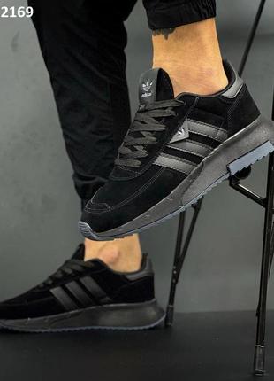 Мужские кроссовки adidas (чорні)