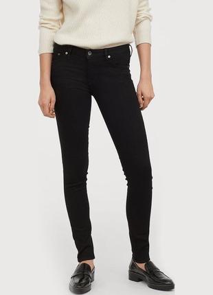 Чорні плотні джинси , джинсові штани original denim