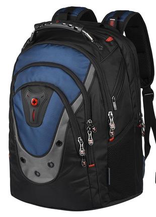 Рюкзак для ноутбука Wenger Ibex 17" чорно-синий