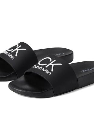 Новые шлепанцы calvin klein (ck slide sandal)с америки 12us,11...
