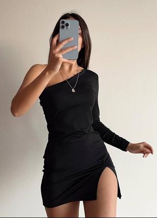 Вишукана жіноча сукня | довга сукня | чорна сукня