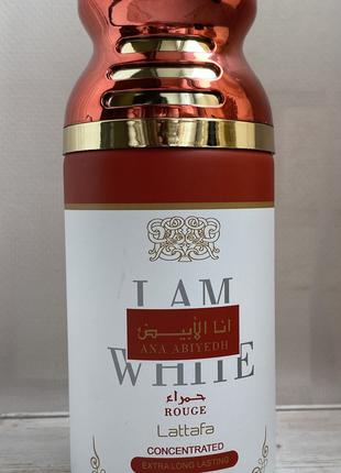 Парфумований дезодорант Lattafa Perfumes Ana Abiyedh Rouge 250 мл