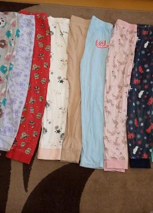 Комплект легкие штанишки  (пижамние домашние) на вибор