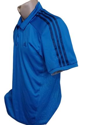 Рубашка-поло adidas herren clima cool 365 g69184 синий