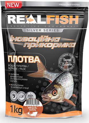 Прикормка RealFish плотва миндаль ваниль 1 кг