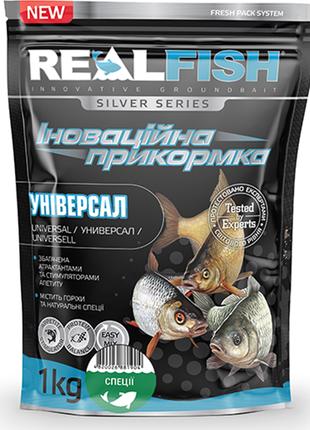 Прикормка RealFish универсал специи 1 кг