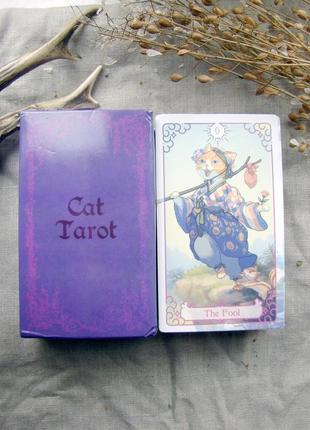 Гадальные карты таро кошек cat tarot таро с котиками котами ра...