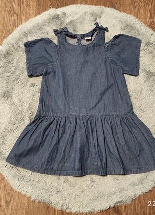 Фирменное,джинсовое платье,туника, платье для девочки 6-7 лет