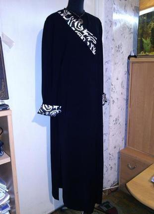 Элегантнейшее,длинное платье-рубашка на пуговках,сост.нового,m...