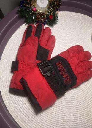Варежки 🧤где-то на 8-12 лет лыжные баллоновые перчатки перчатки
