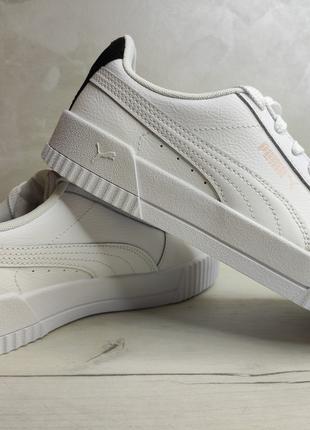 Кеды Puma Carina L Puma White-Puma White-Rosewat