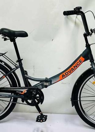 Велосипед складной Corso 24'' Advance (AD-24715) односкоростно...