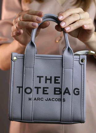 Marc Jacobs tote bag mini gray/Женская сумка/Женская сумочка