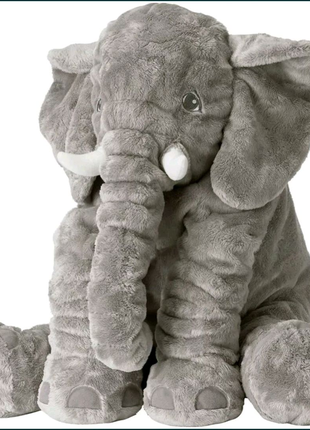 М'яка велика іграшка Слон. IKEA.