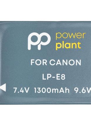 Акумулятор PowerPlant Canon LP-E8H 1300mAh