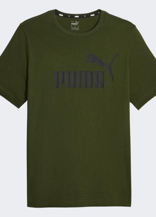 Оригінальна чоловіча футболка Puma ESS Logo Tee р.М.L
