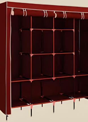 Складной тканевый шкаф Storage wardrobe 88170 на 4 секций 170*...