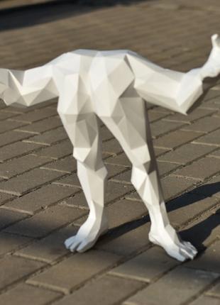 PaperKhan Набор для создания 3Dфигур человек рукожоп Паперкраф...