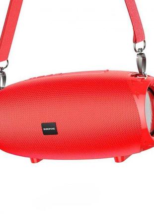 Беспроводная Bluetooth колонка mini speaker Borofone BR12 Красный