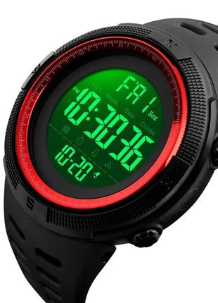 Спортивные водонепроницаемые часы Skmei 1251 Красный