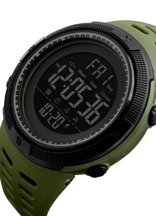 Спортивные водонепроницаемые часы Skmei 1251 Зеленые