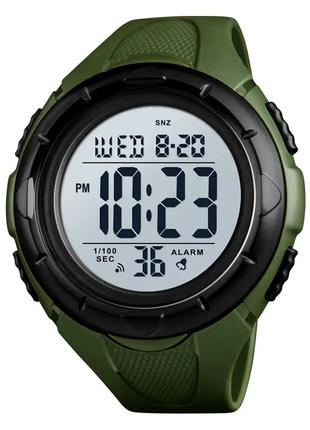 Мужские спортивные часы Skmei 1535 Dive (Зеленый)