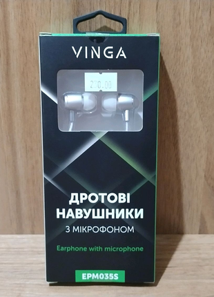 Гарнитура VINGA EPM035S Silver
