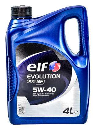 Моторное масло ELF 5w-40 NF 4л Синтетическое