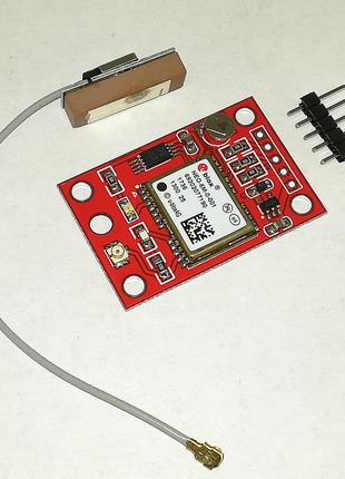 Модуль GPS GY NEO6MV2 с антенной для Arduino