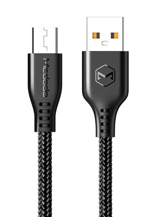 Кабель McDodo Warrior series Micro USB cable 1m CA-5160 Black