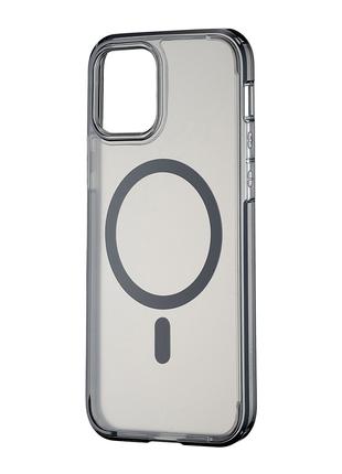 Чехол Spigen Ultra Hybrid with MagSafe iPhone 12 Black