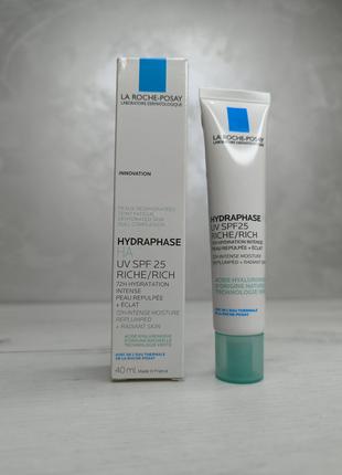 Інтенсивний зволожувальний крем SPF 25 La Roche-Posay Hydrapha...