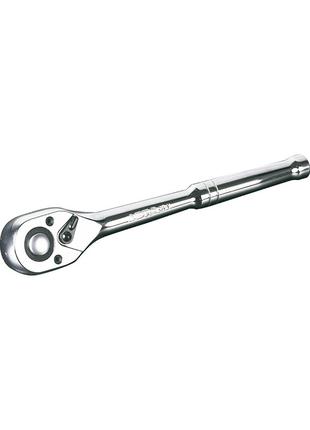 Ключ-трещотка с металлической ручкой CrV 3/8 (72T), APRO 257017