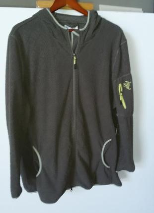 Кофта толстовка ulla popken sportswear, размер 52-54-56 (eu 48...