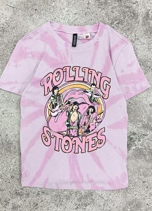 Женская футболка rolling stones h&amp;m