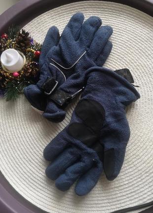 Флисовые варежки 🧤 где-то на 6-10 лет перчатки перчатки